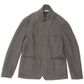 Jaqueta blazer masculina Sun68 com 5 botões Reino Unido 42 XL lã cinza