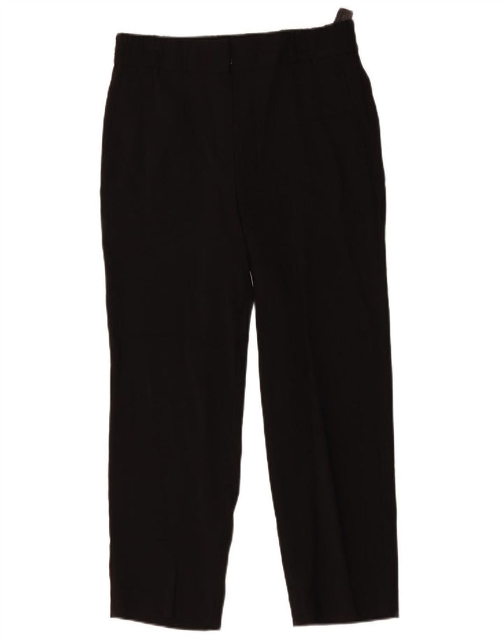 Calça feminina MASSIMO DUTTI reta UE 40 médio W30 L26 preta