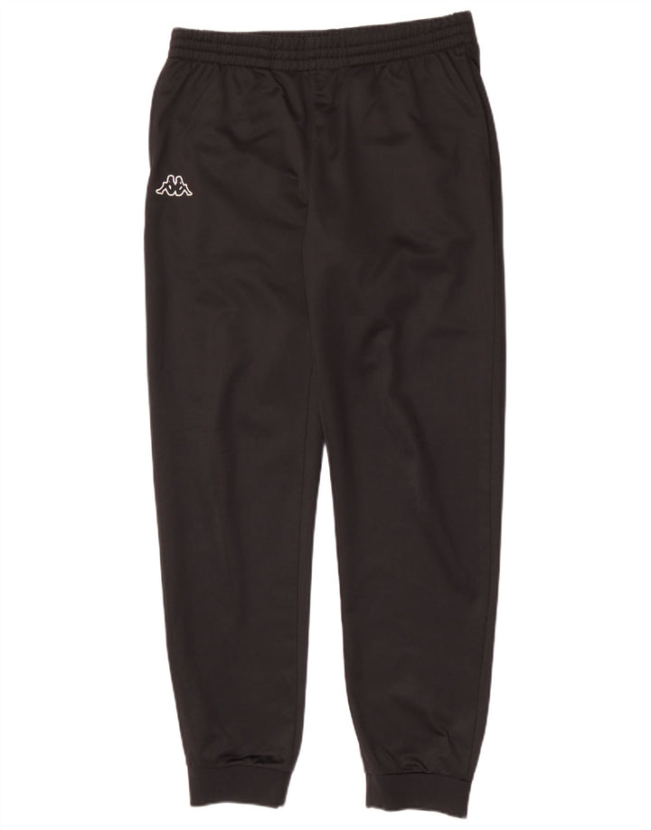 Calça de treino masculina Kappa Joggers poliéster preto médio