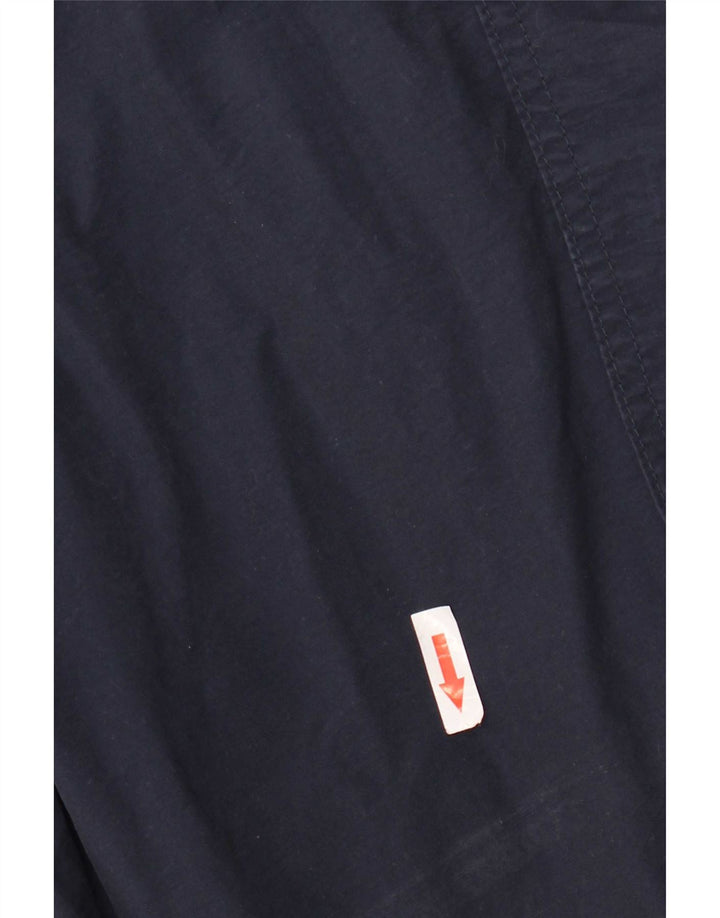 Shorts cargo masculino Marks & Spencer grande W34 azul marinho algodão