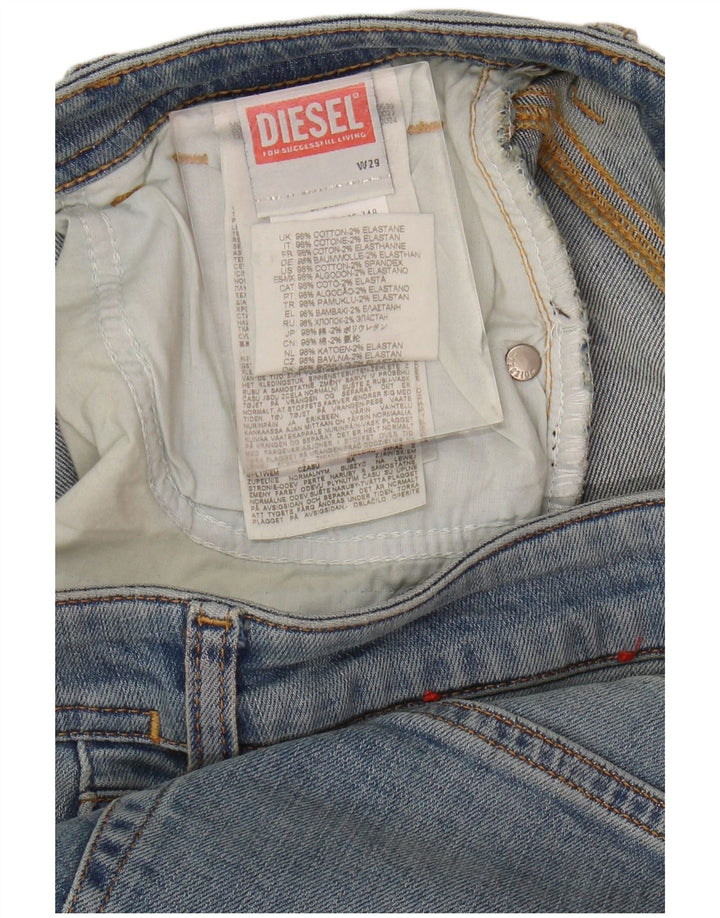 Jeans feminino Diesel W29 L33 azul algodão