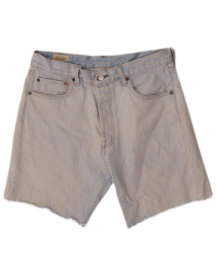 LEVI'S Masculino 501 Shorts Jeans W33 Azul Médio