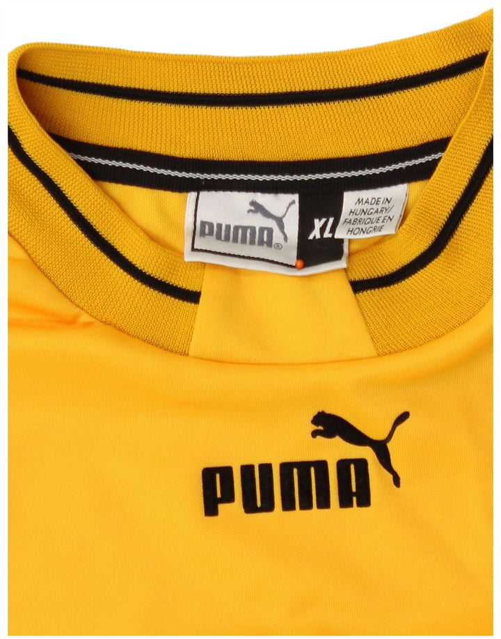 Puma Camiseta Masculina Top XL Amarelo