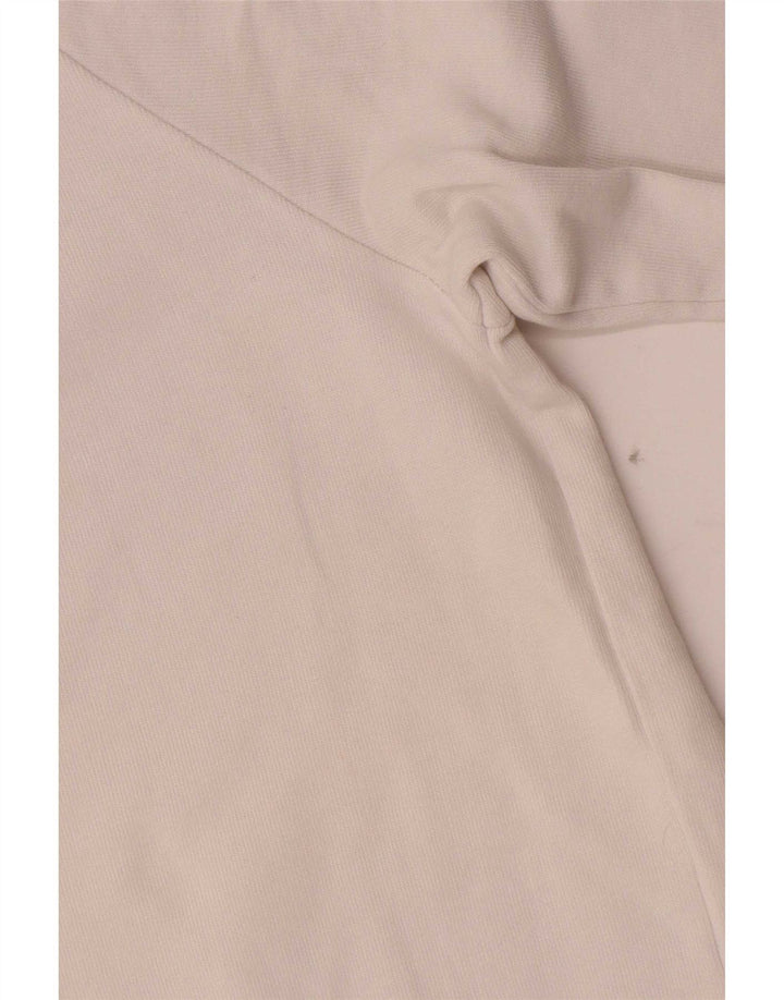 Guess moletom feminino gráfico jumper UK 8 pequeno poliamida branca