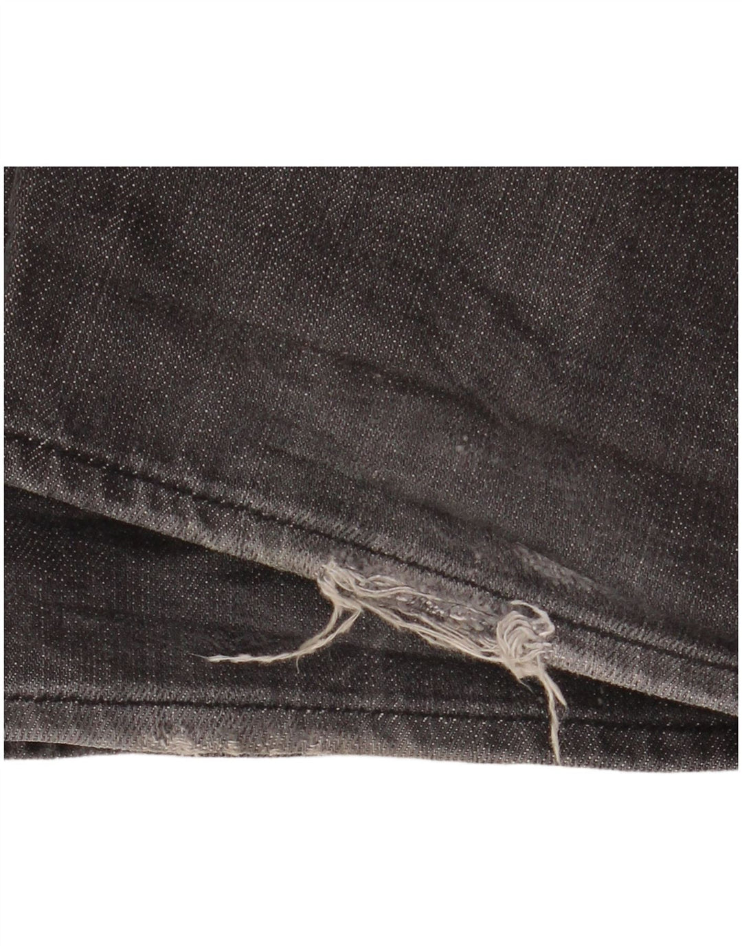 Jeans retos masculinos Gap W36 L34 algodão manchado cinza