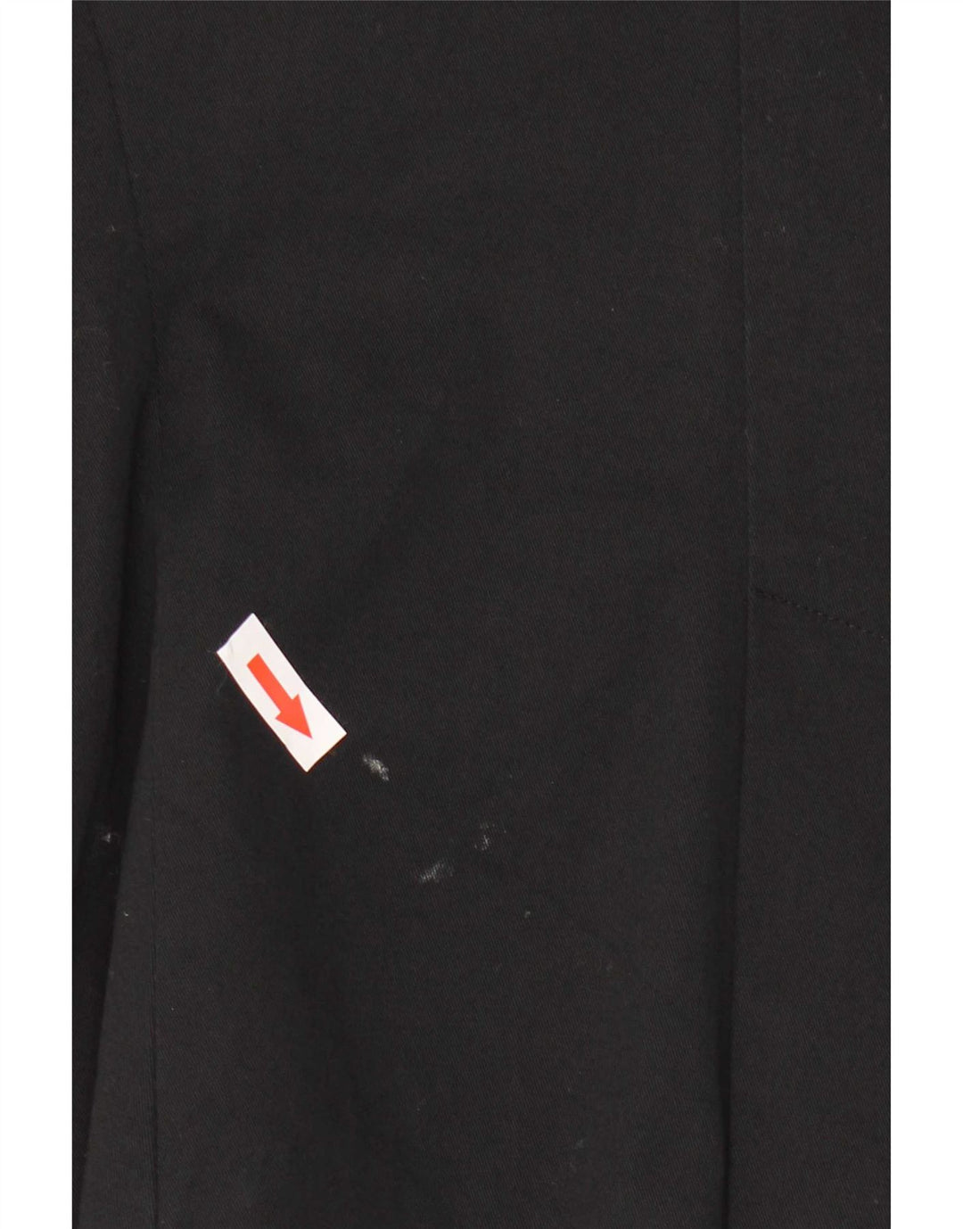 Jaqueta blazer feminina Zara com 1 botão Reino Unido 12 algodão preto médio
