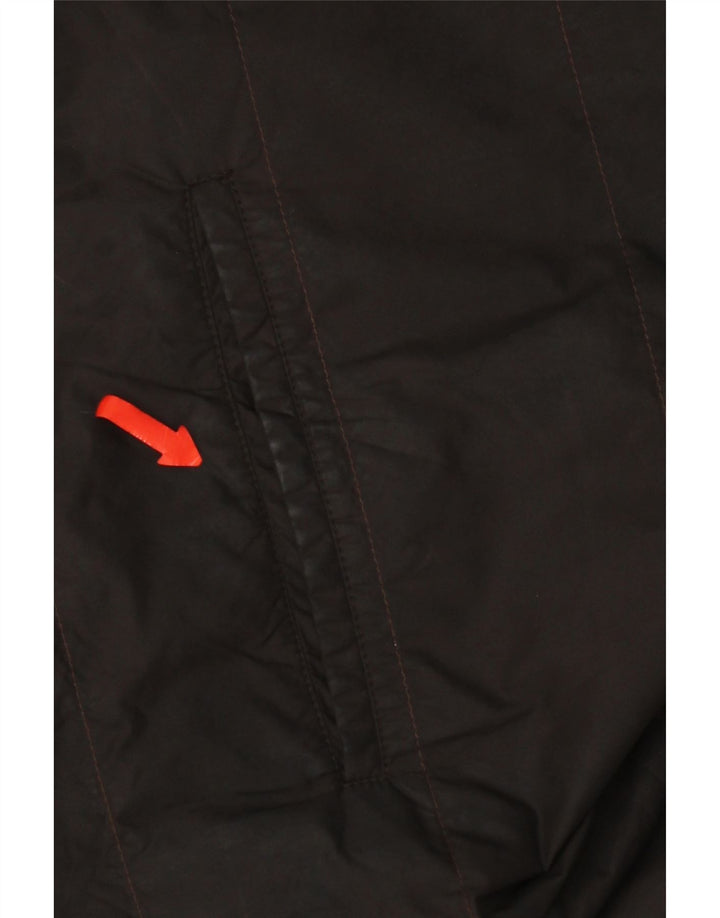 Colete masculino Massimo Dutti UK 42 XL marrom poliéster