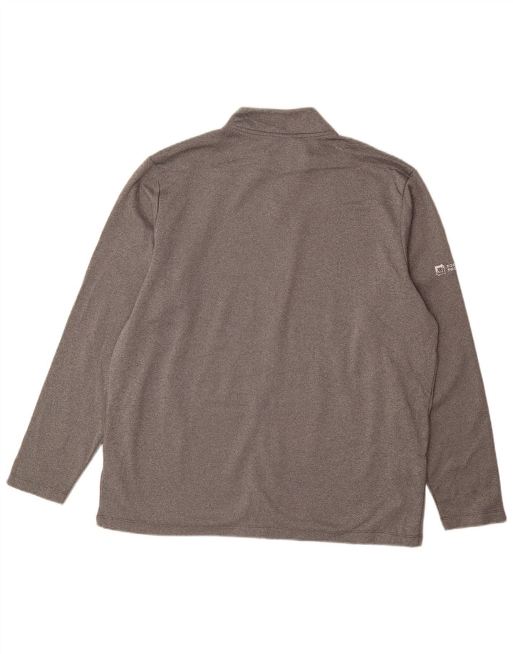 NIKE Mens Tracksuit Top Jacket XL Cinza Poliéster