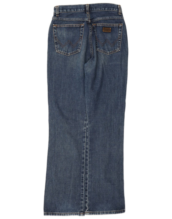 Wrangler feminino TIna cintura alta bootcut jeans W26 L32 algodão azul