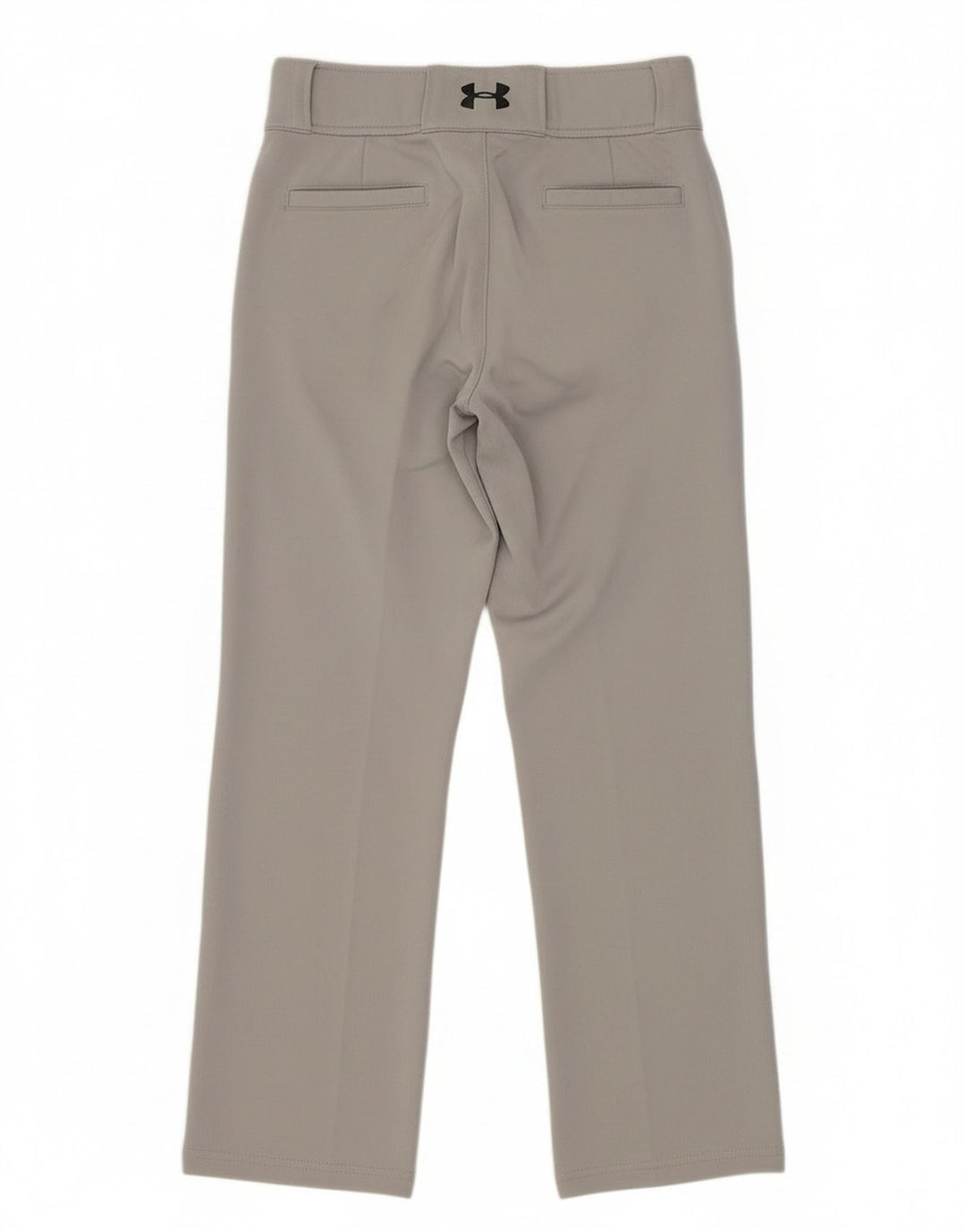 Calças casuais retas para meninos Under Armour 9-10 anos médio W26 L28 cinza