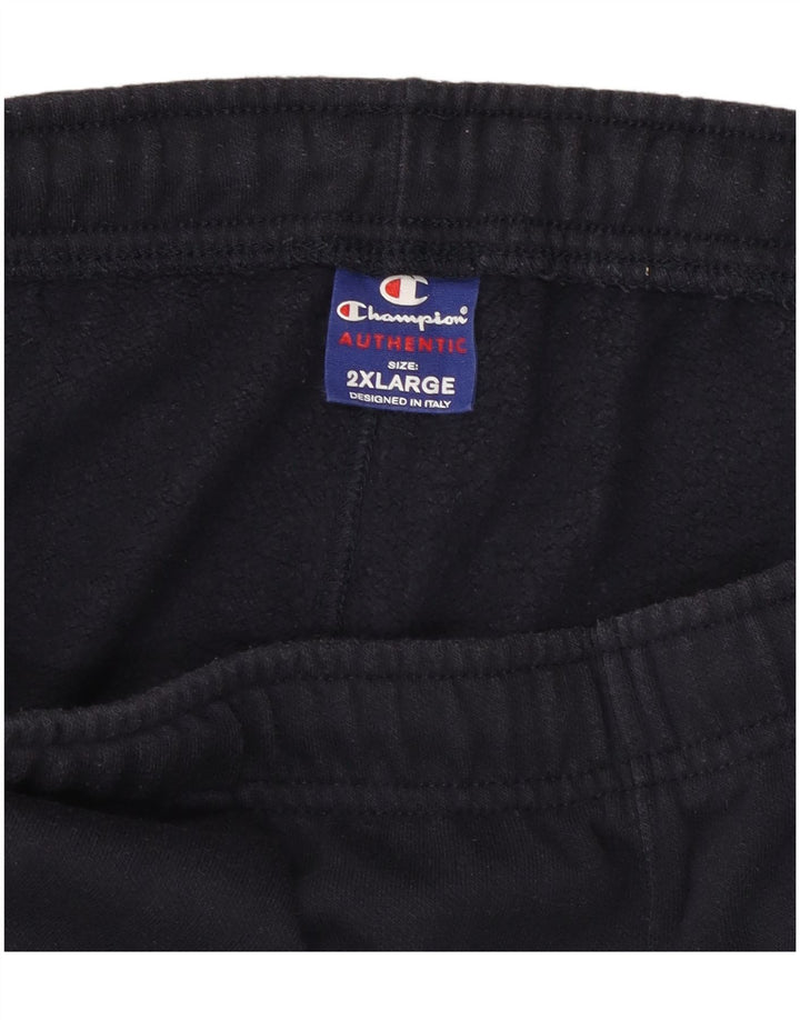 Calça de treino masculina Champion 2XL azul marinho