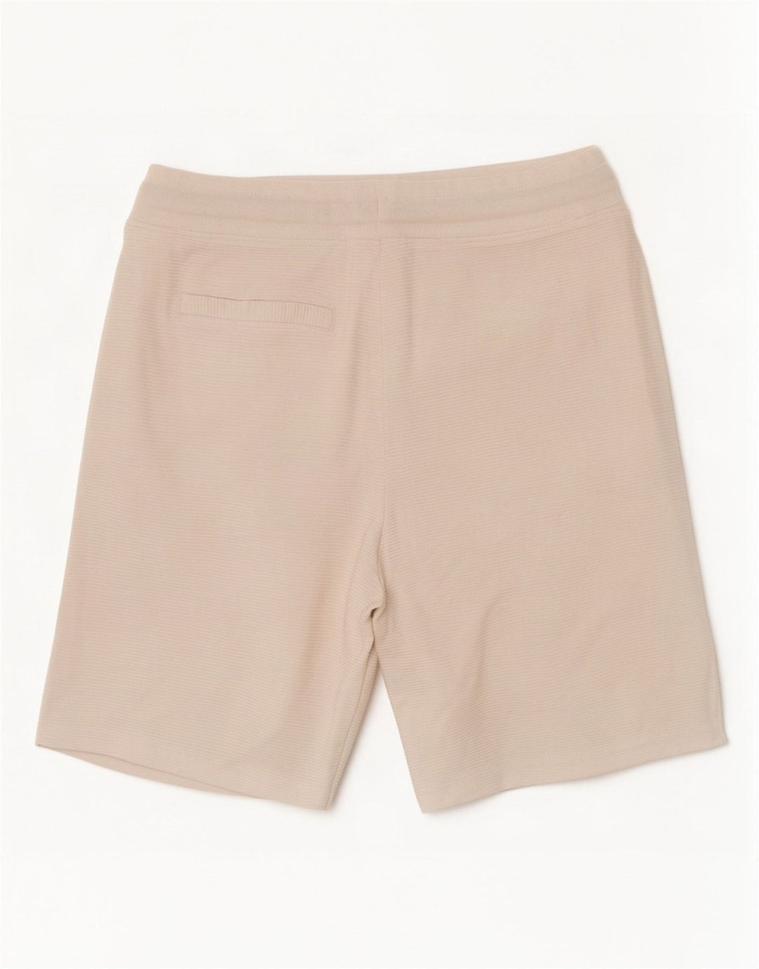 Zara Shorts esportivos masculinos pequenos de algodão listrado branco