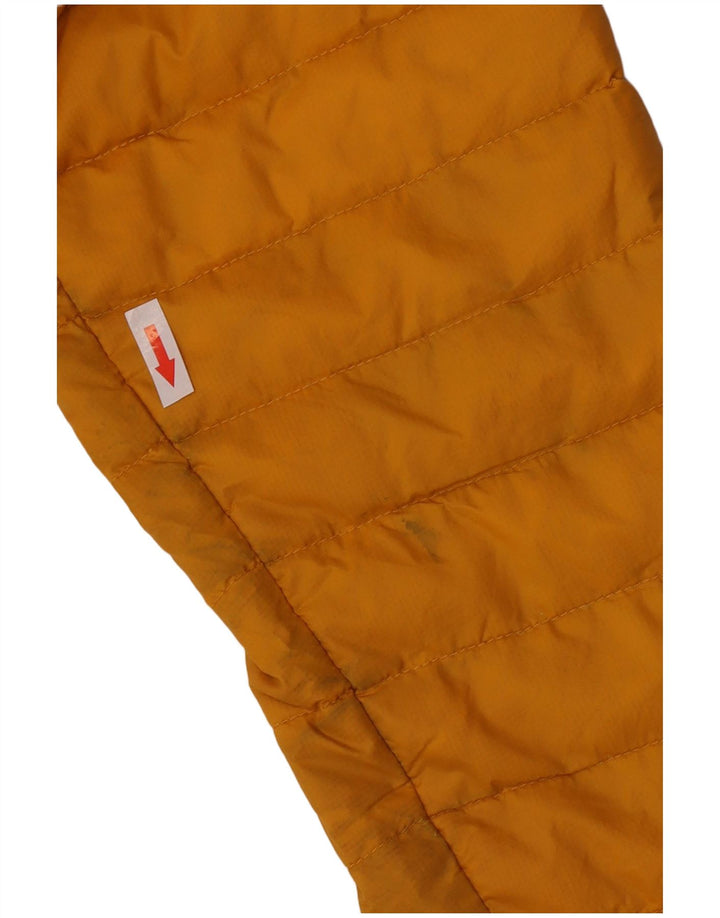 Jaqueta acolchoada com capuz masculina Mountain Warehouse Reino Unido 40 grande nylon amarelo