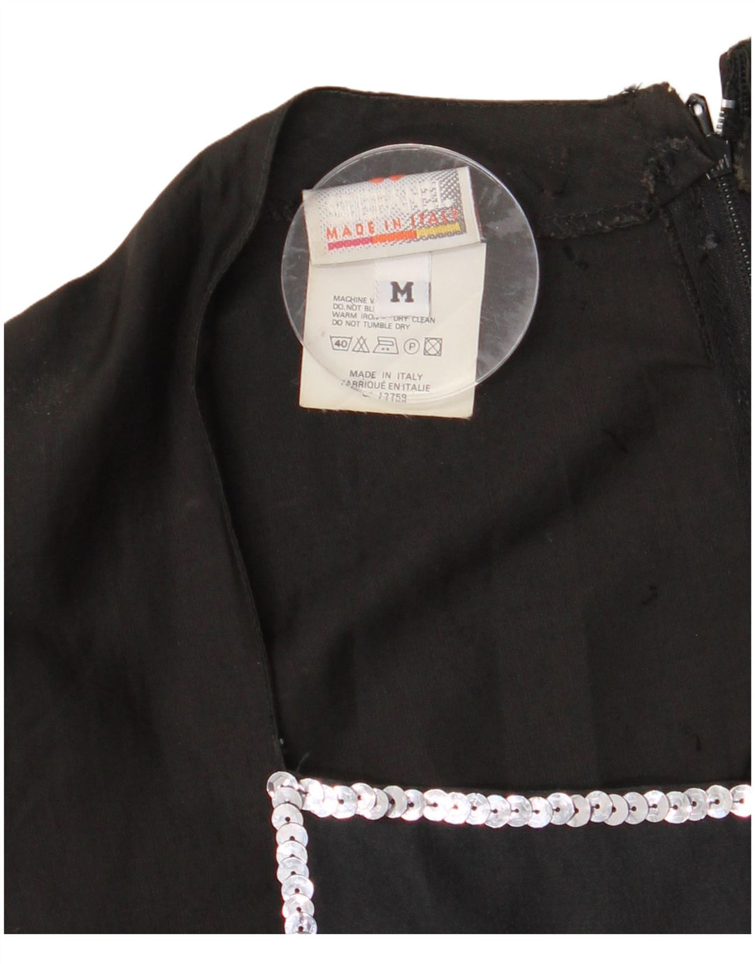 Vestido maxi feminino STEFANEL Reino Unido 12 algodão preto médio