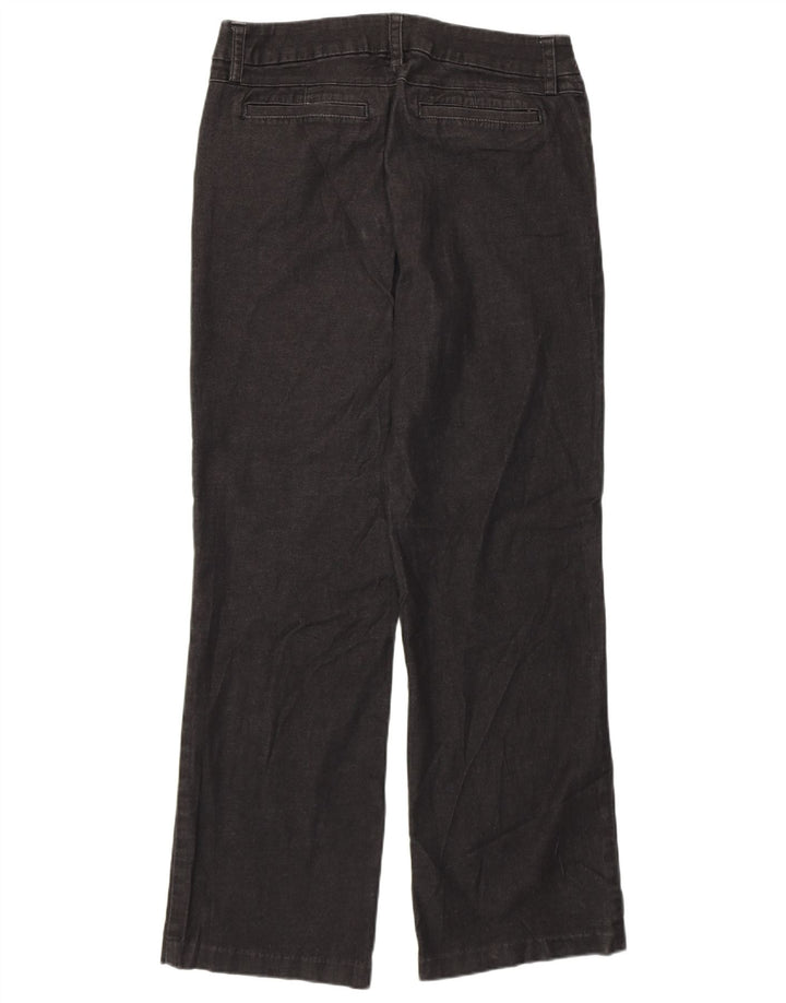 LEE Womens Modern Series Calça casual reta US 14 XL W36 L31 preta