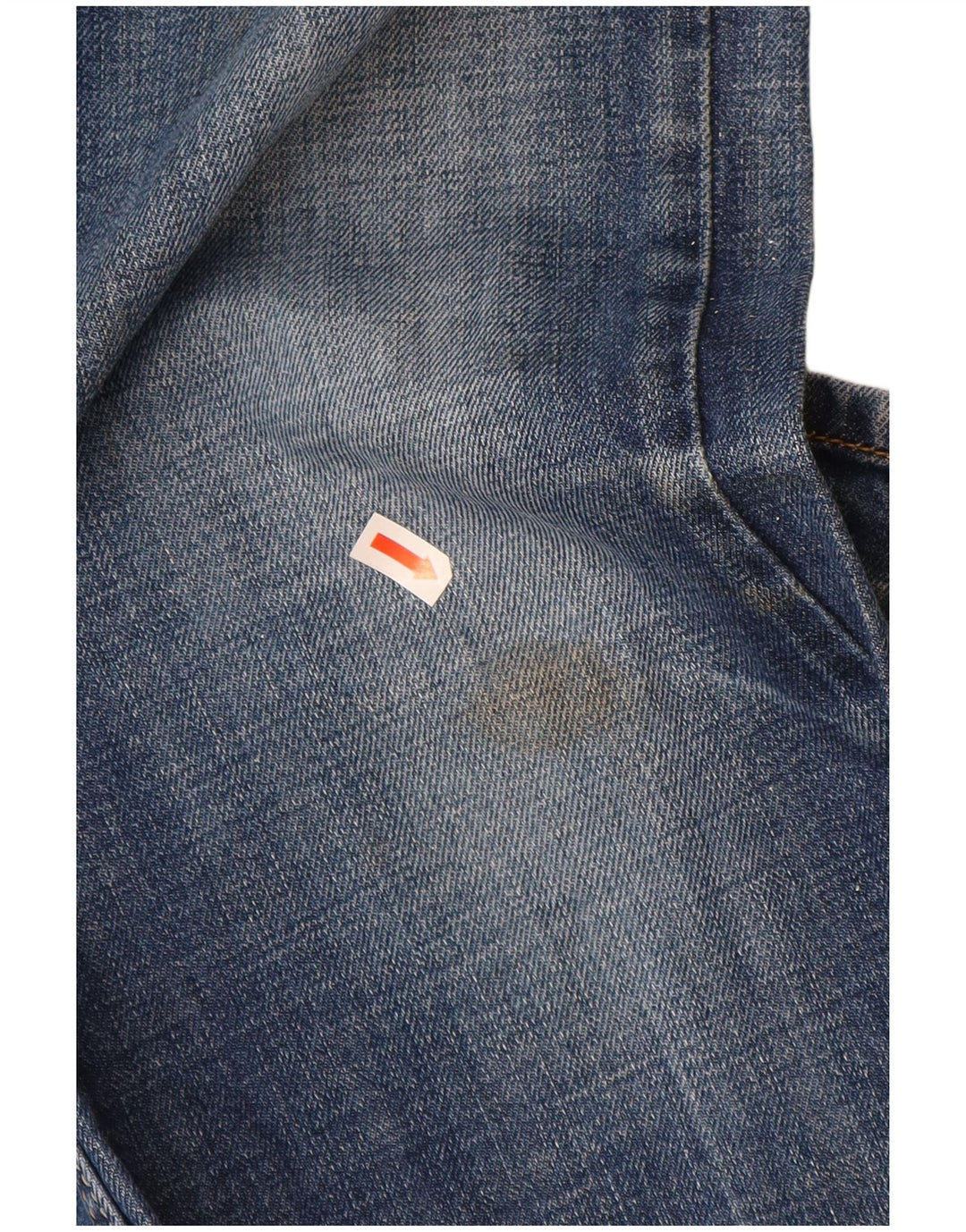 DIESEL Masculino Larkee Straight Jeans W31 L34 Azul Algodão