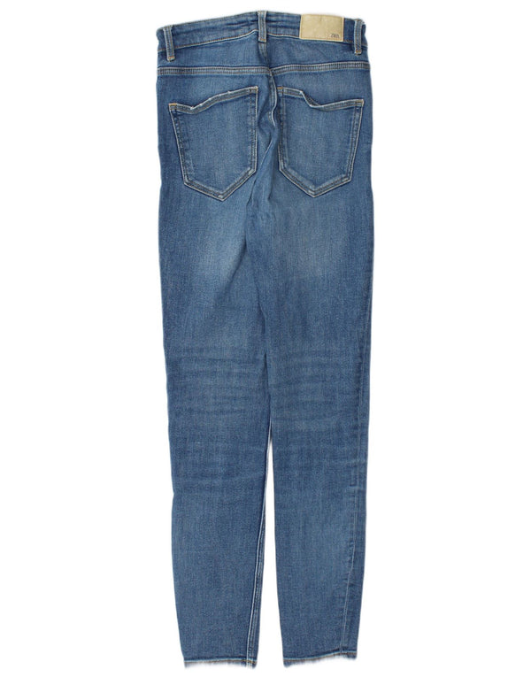 Calça jeans skinny feminina Zara EU 36 XS W26 L27 azul