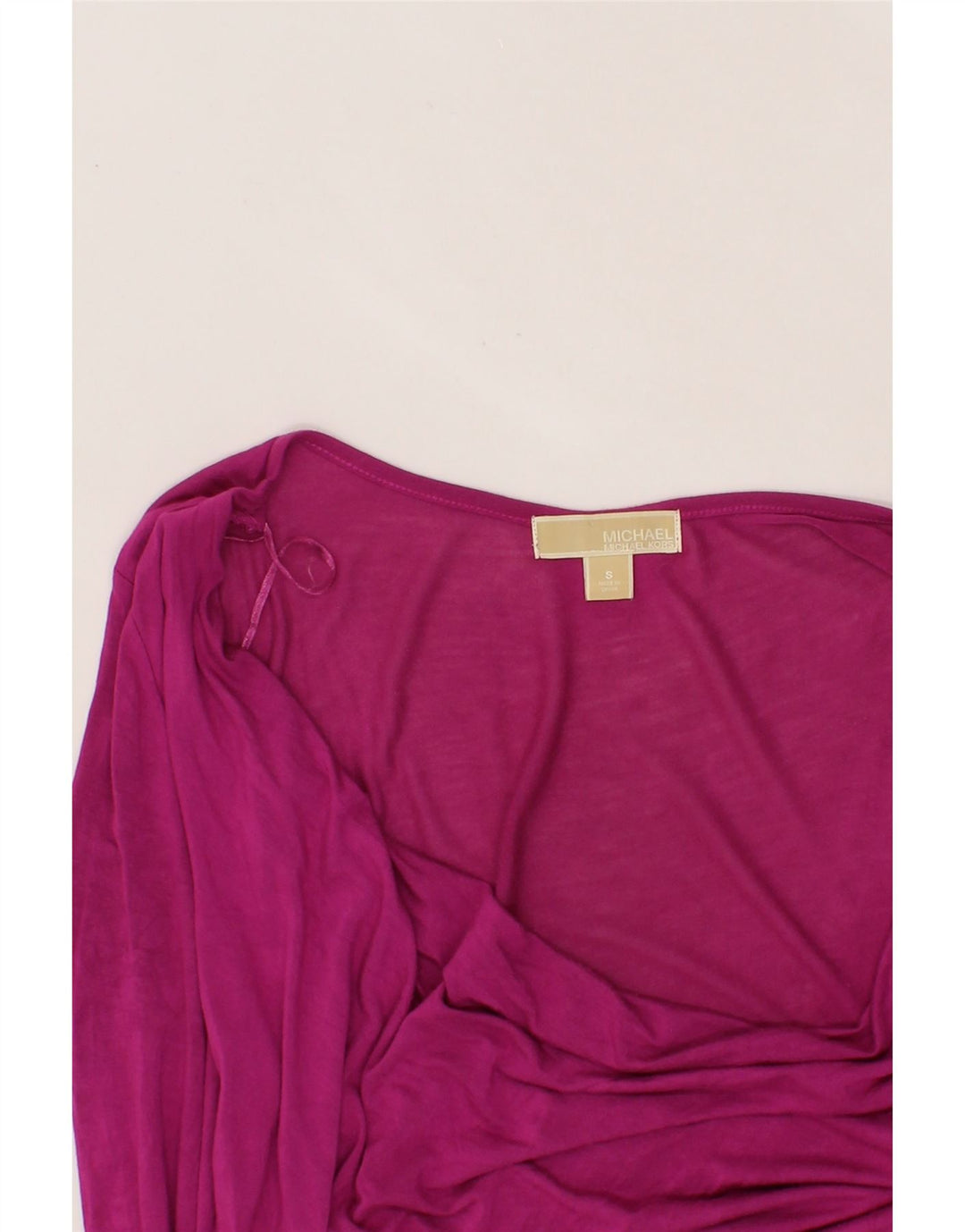 MICHAEL KORS Womens Blouse Top UK 10 Small Pink Rayon Vintage Michael Kors and Second-Hand Michael Kors from Messina Hembry 
