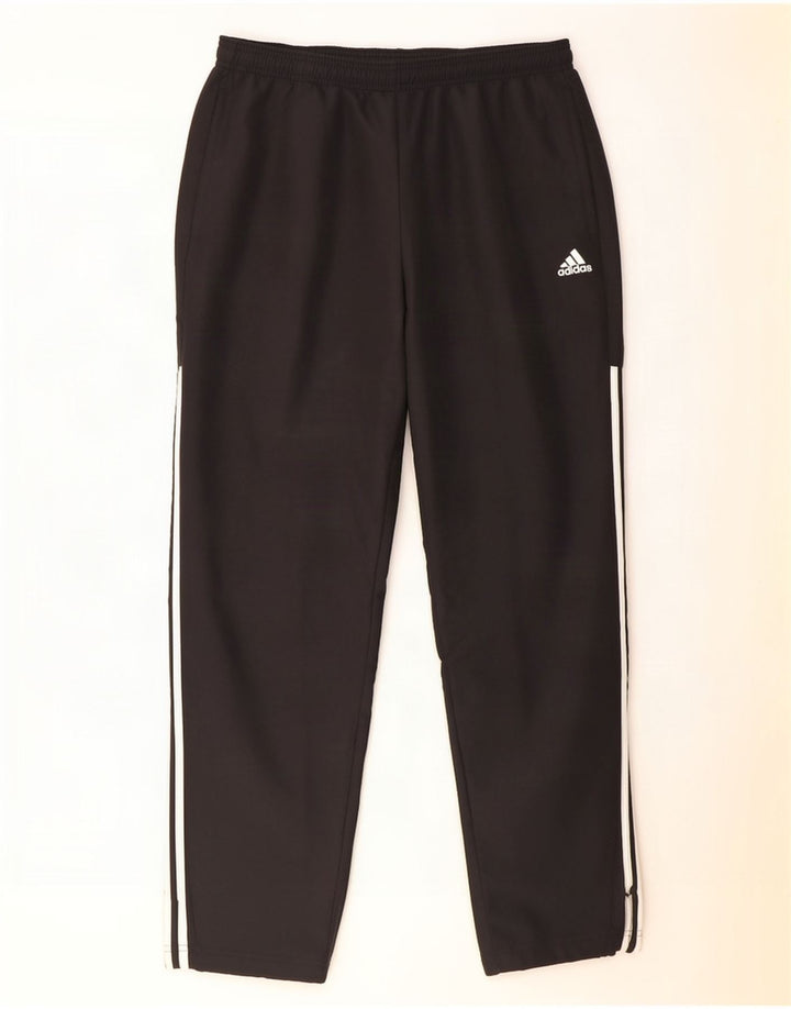 Adidas Mens Treino Calças Joggers Grande Poliéster Preto