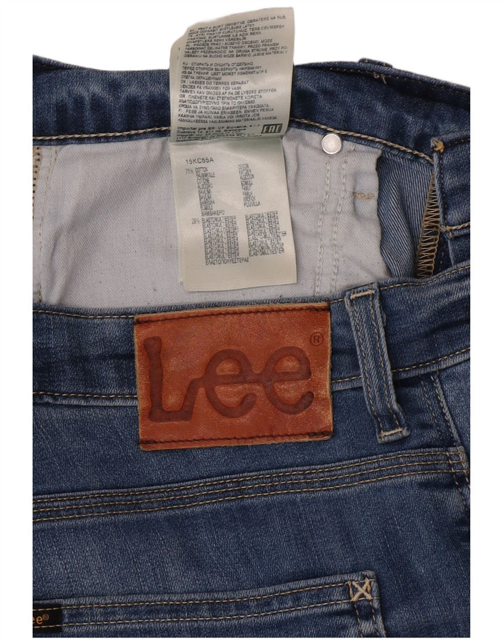 Lee Mens Powell Slim Jeans W34 L28 Azul Algodão