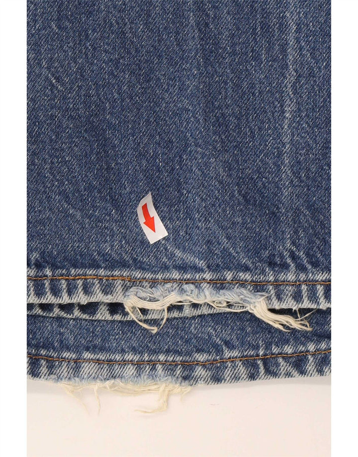Calça jeans masculina Levi's 505 Regular Fit Straight W40 L34 Azul Algodão