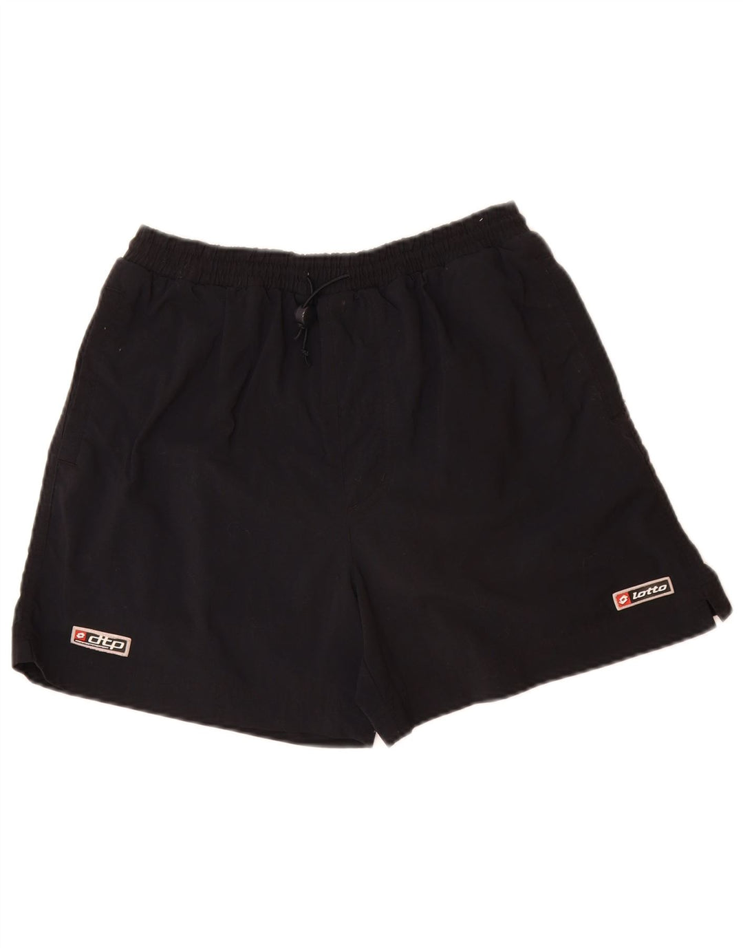LOTTO Mens Sport Shorts UK 38/40 Médio Preto Poliamida