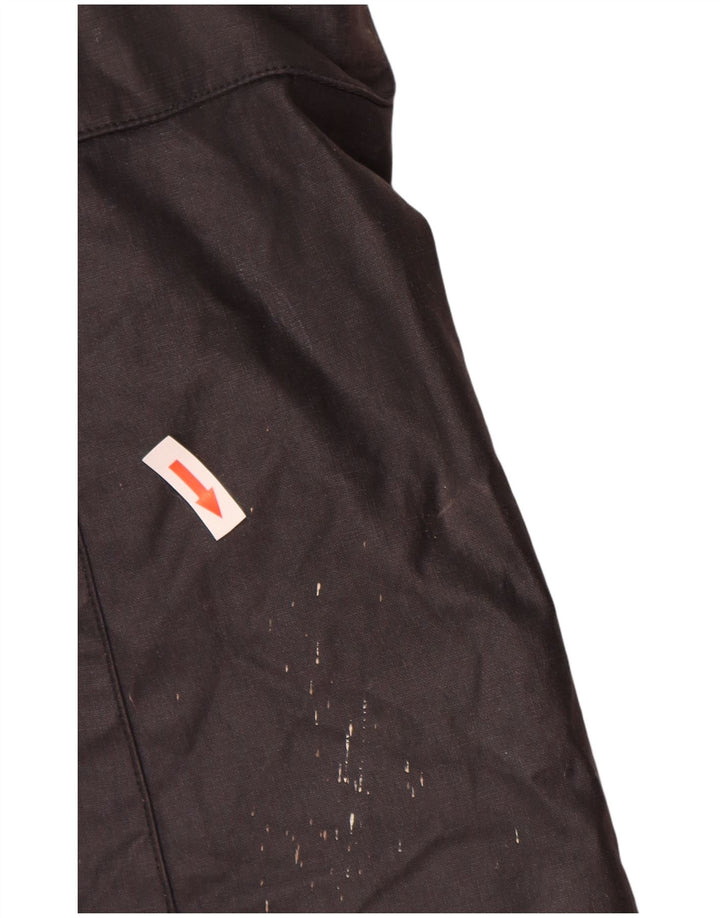 Capa de chuva feminina Mackintosh UK 14 algodão preto médio