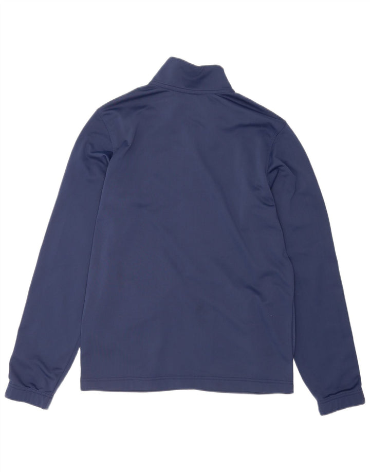 Nike Mens Treino Top Jacket Pequeno Poliéster Azul Marinho