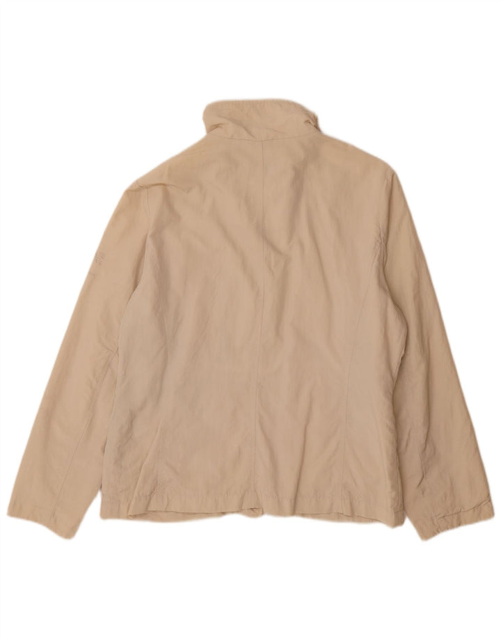 Jaqueta utilitária feminina Perte by Krizia tamanho 21 médio off white poliamida