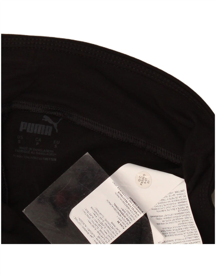 Leggings PUMA para mulher UK 8 pequeno algodão preto
