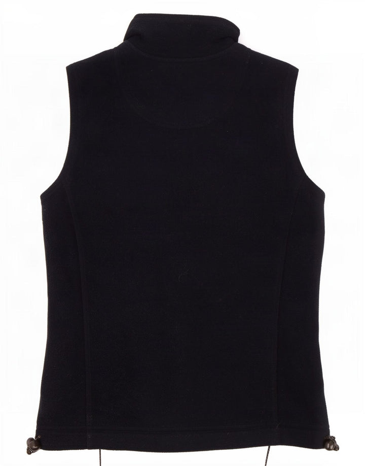 Colete de lã feminino M&Co UK 12 poliéster azul marinho médio
