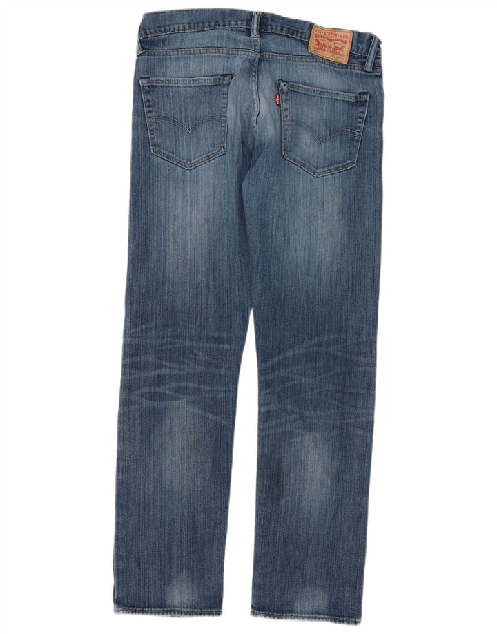 Jeans Levis 504 Straight Masculino W33 L30 Azul