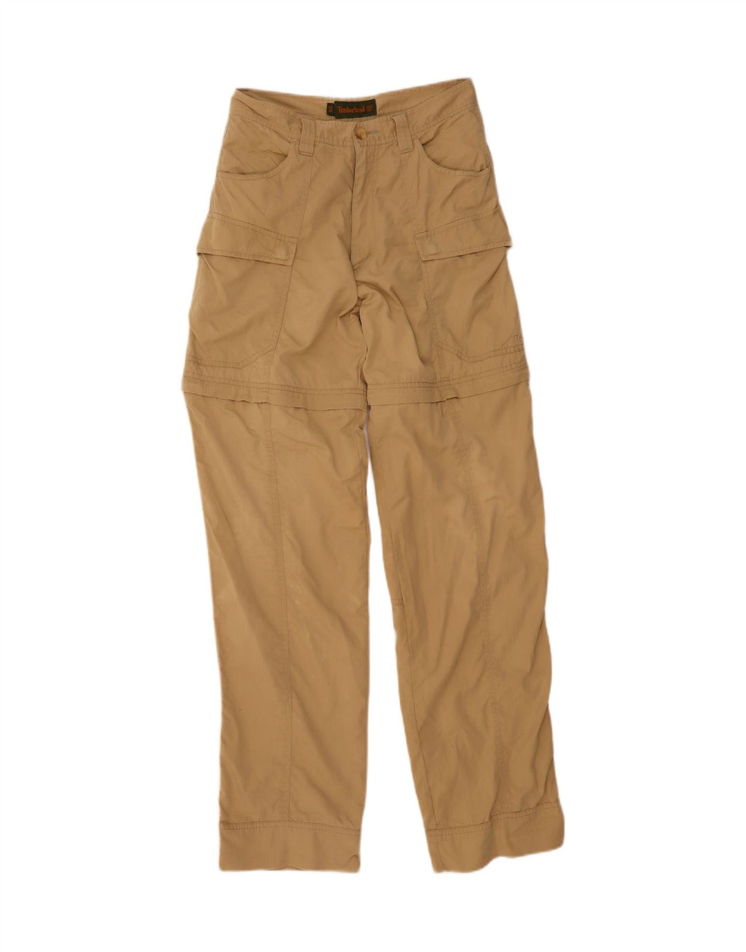 Calça cargo masculina TIMBERLAND Straight Regular Fit W29 L33 algodão bege