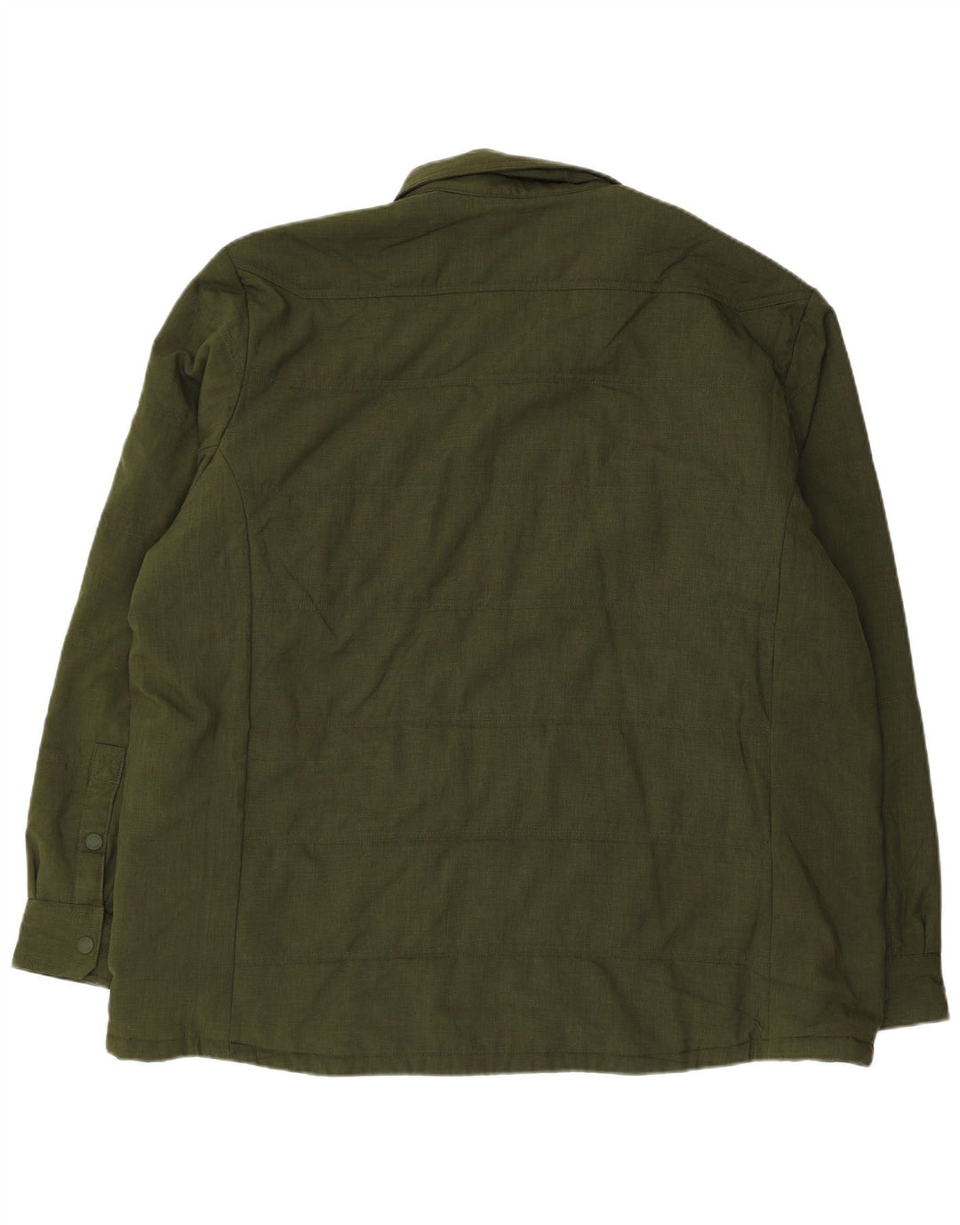 Jaqueta utilitária masculina ORVIS UK 44 2XL poliéster cáqui