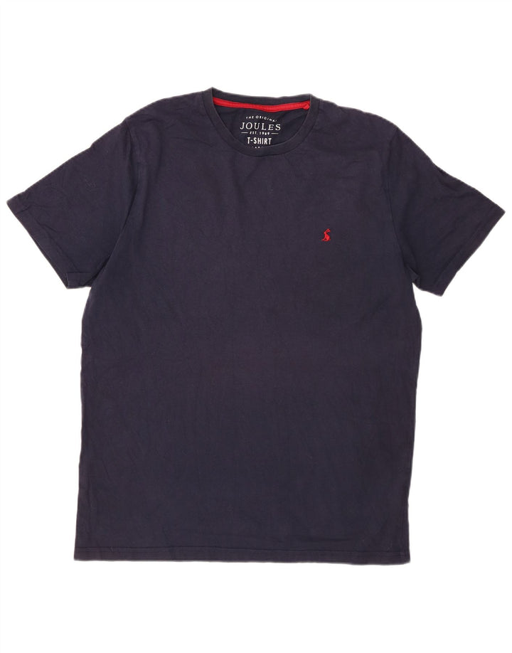 Camiseta masculina JOULES grande algodão azul marinho