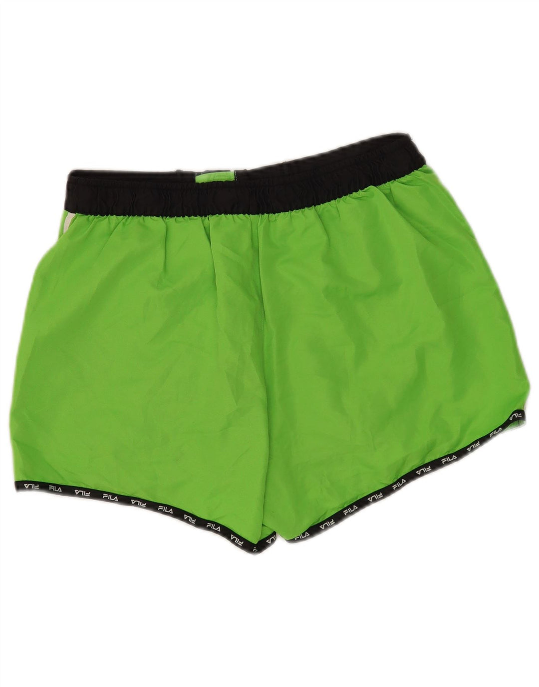 Shorts de natação feminino Fila Graphic UK 14 grande poliéster verde