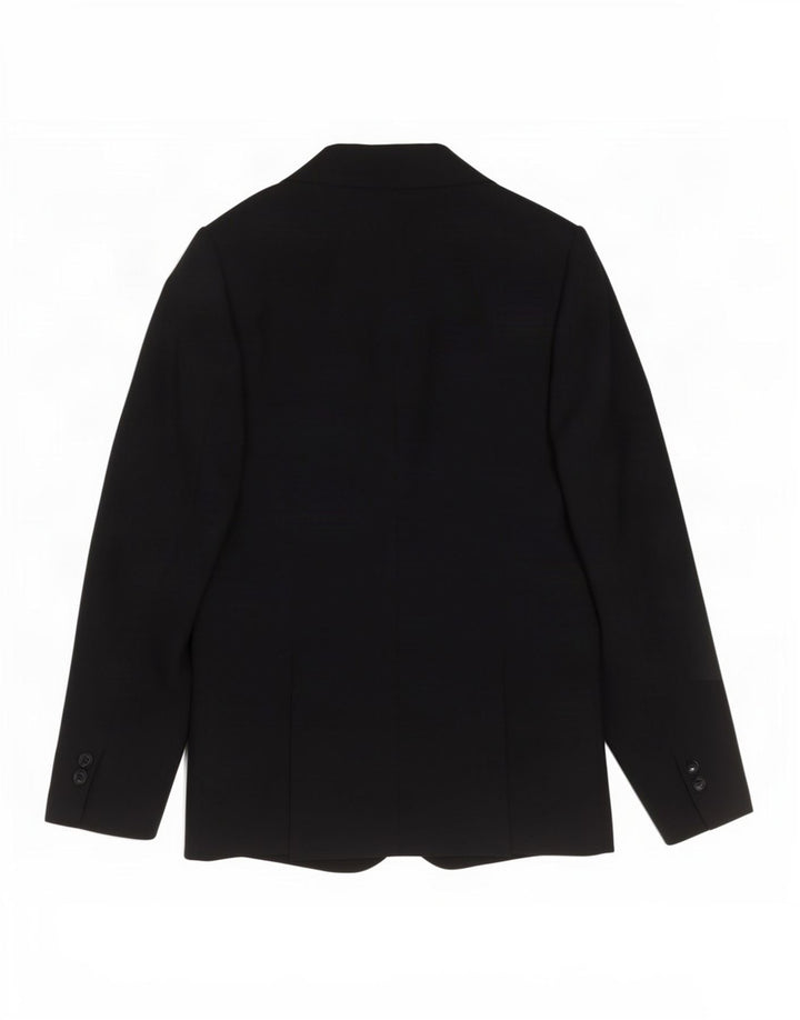 Jaqueta blazer feminina Pierre Cardin manga 3/4 IT 44 azul marinho médio