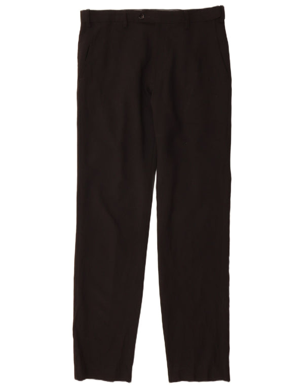 Calça feminina Marks & Spencer Slim Fit W30 L33 Poliéster Preto