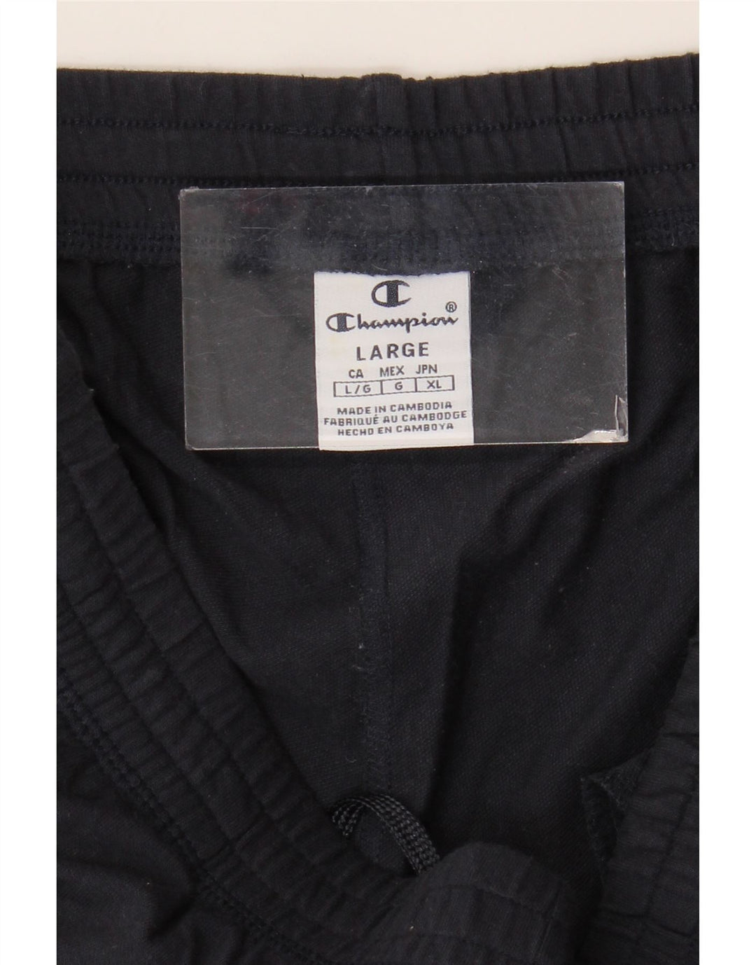 Calça de treino masculina CHAMPION grande azul marinho