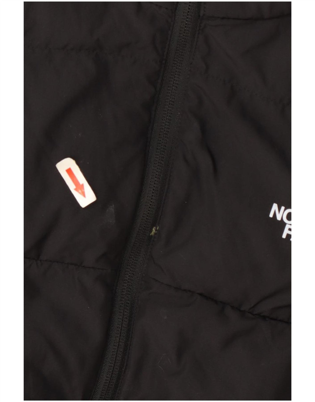 Casaco acolchoado com capuz The North Face Boys 14-15 anos XL preto poliéster
