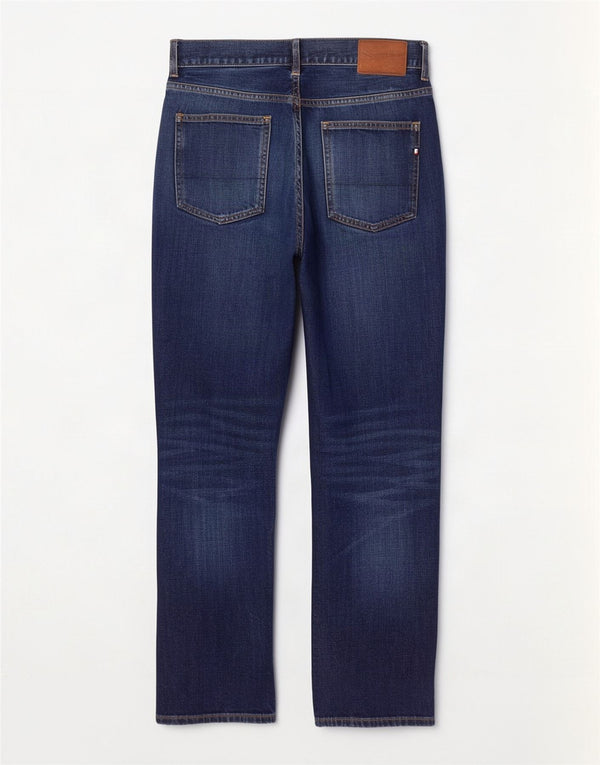 Tommy Hilfiger Mens Mercer Regular Fit Jeans retos W32 L30 Azul marinho