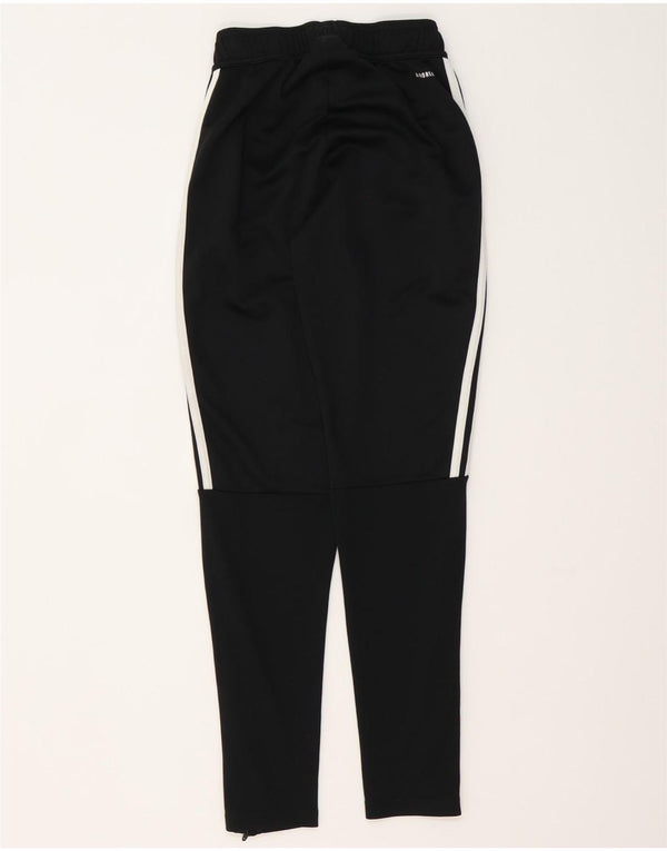 Calça Adidas Climalite Feminina UK 4 XS Preto Listrado Poliéster