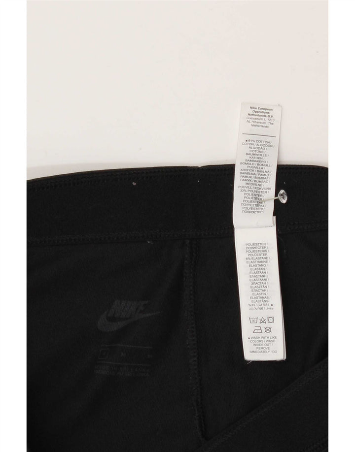 Leggings femininos Nike UK 12 algodão preto médio