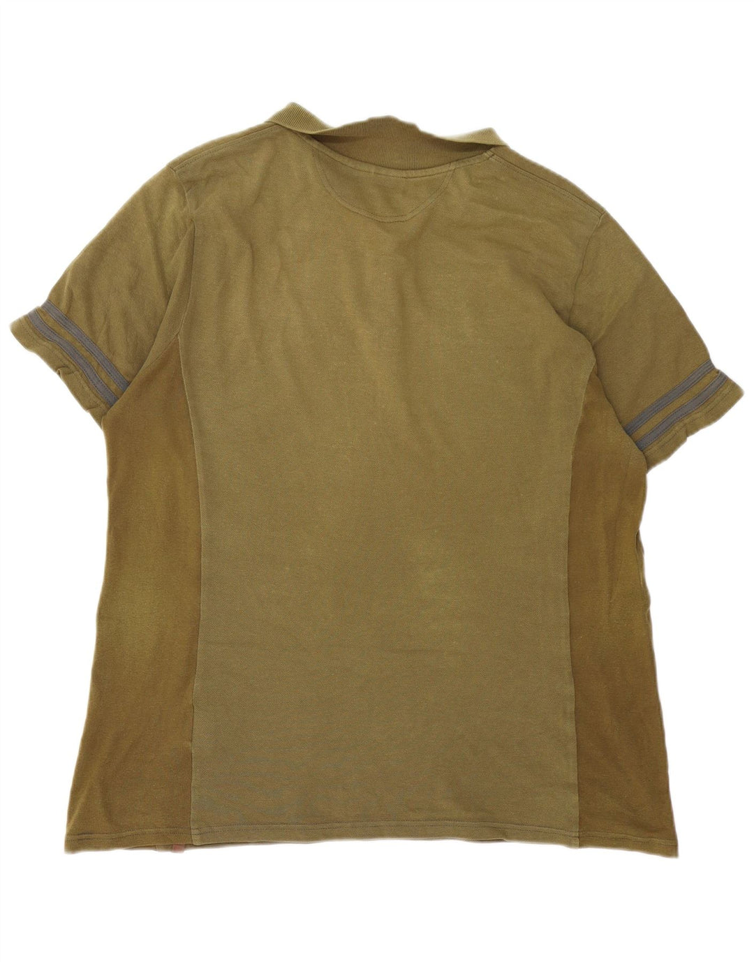 Camisa polo masculina Asics XL cáqui algodão