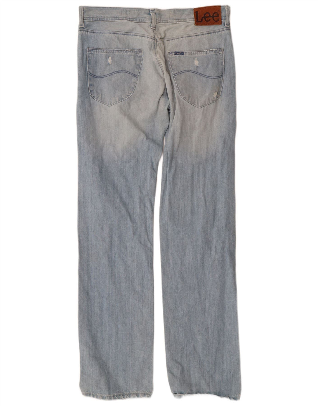 Jeans retos masculinos LEE W32 L34 algodão azul
