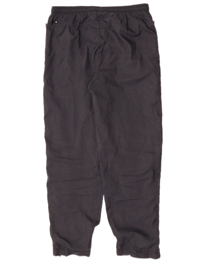 Calça de treino feminina Adidas Joggers UK 14 grande poliéster preto