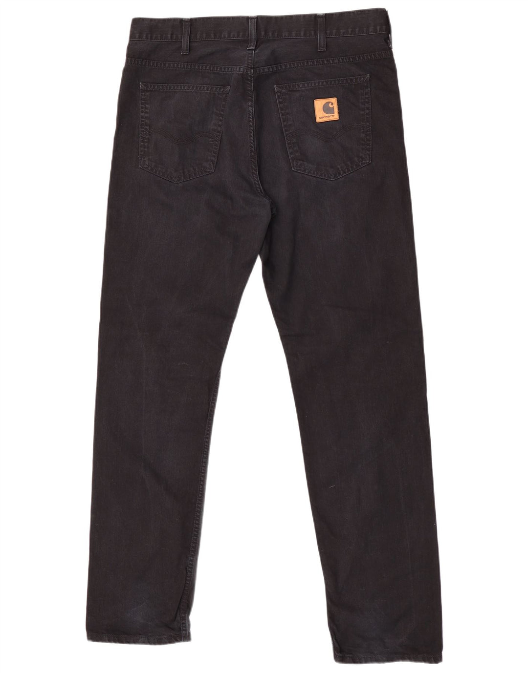 Carhartt Mens Slim Jeans W34 L32 Azul Marinho Algodão
