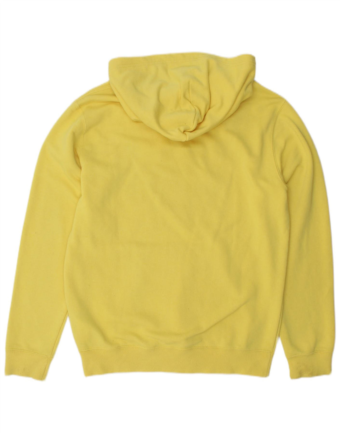 Jumper com capuz gráfico masculino Champion médio algodão amarelo