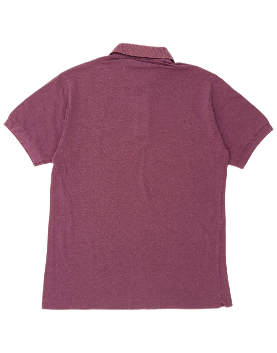 Camisa polo masculina Lacoste tamanho 3 pequeno algodão roxo