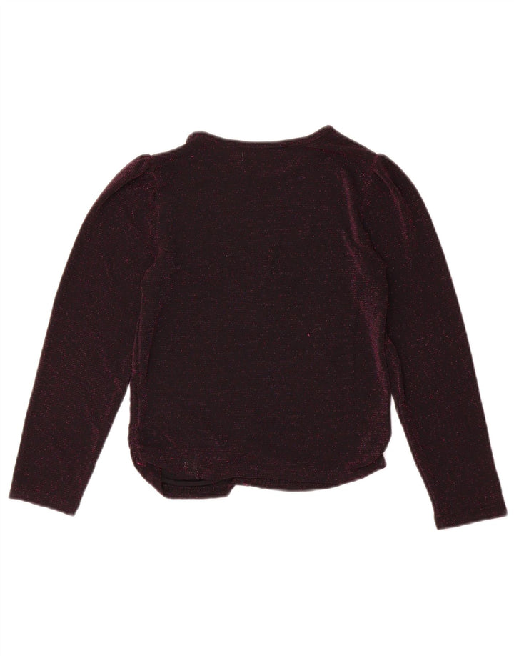 Blusa feminina de manga comprida MARKS & SPENCER 9-10 anos marrom